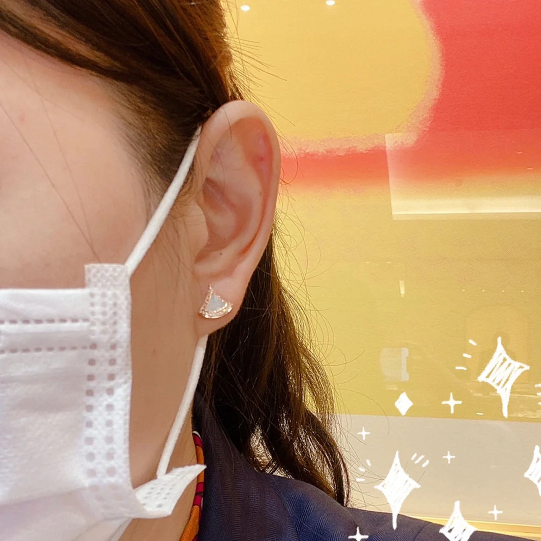 BGES004 S925 Sterling Silver DIVAS DREAM  Earring - ccjewelryacc