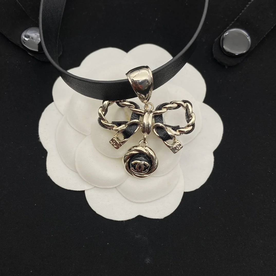 CCN210 High quality Sheepskin rope CC Choker Necklace - ccjewelryacc