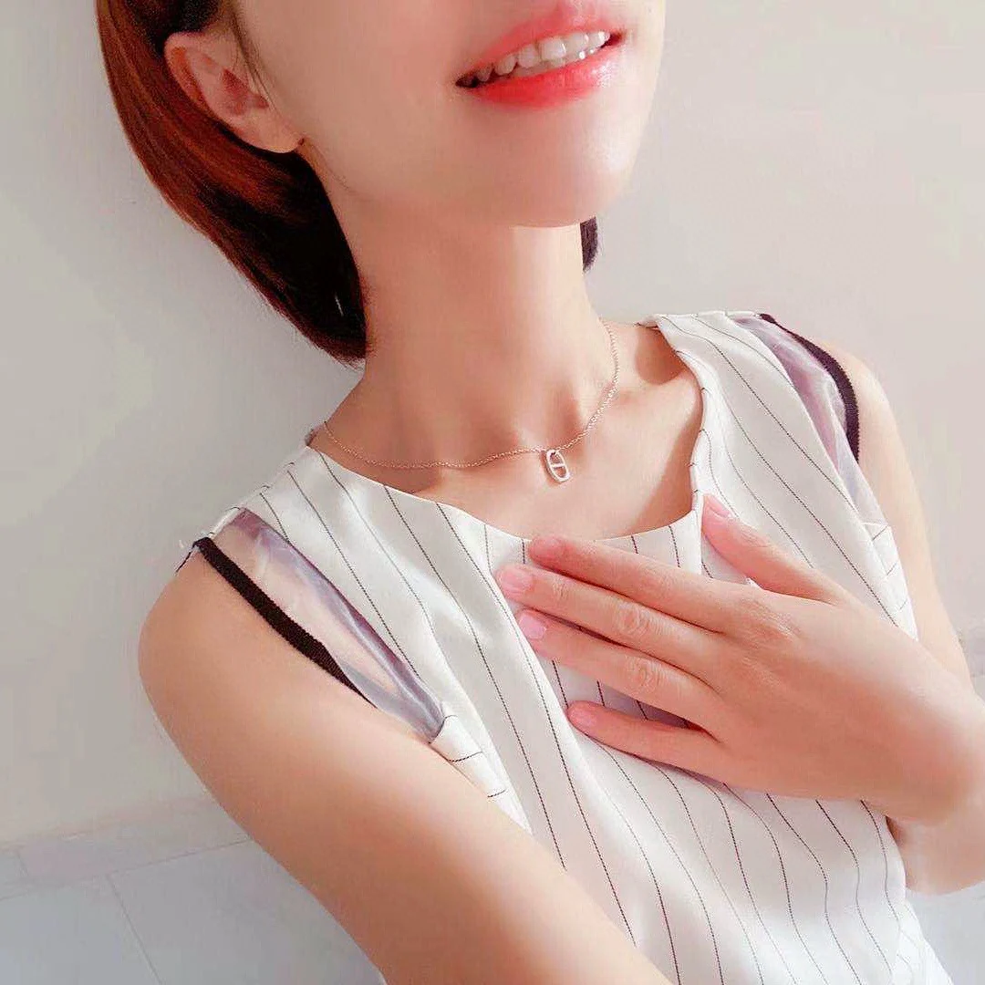 HMNS011 S925 Silver Farandole pendant, small model - ccjewelryacc