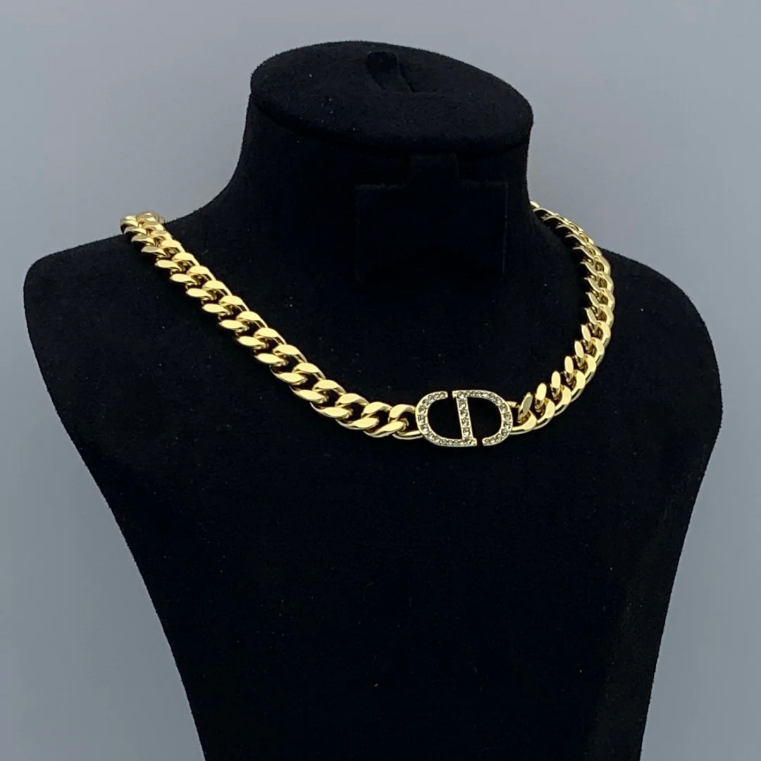 CDN075 High Quality CD Choker Necklace - ccjewelryacc