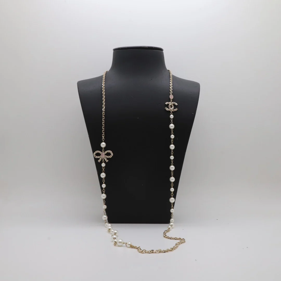 CCL004 CC long chain Necklace sweater chain - ccjewelryacc