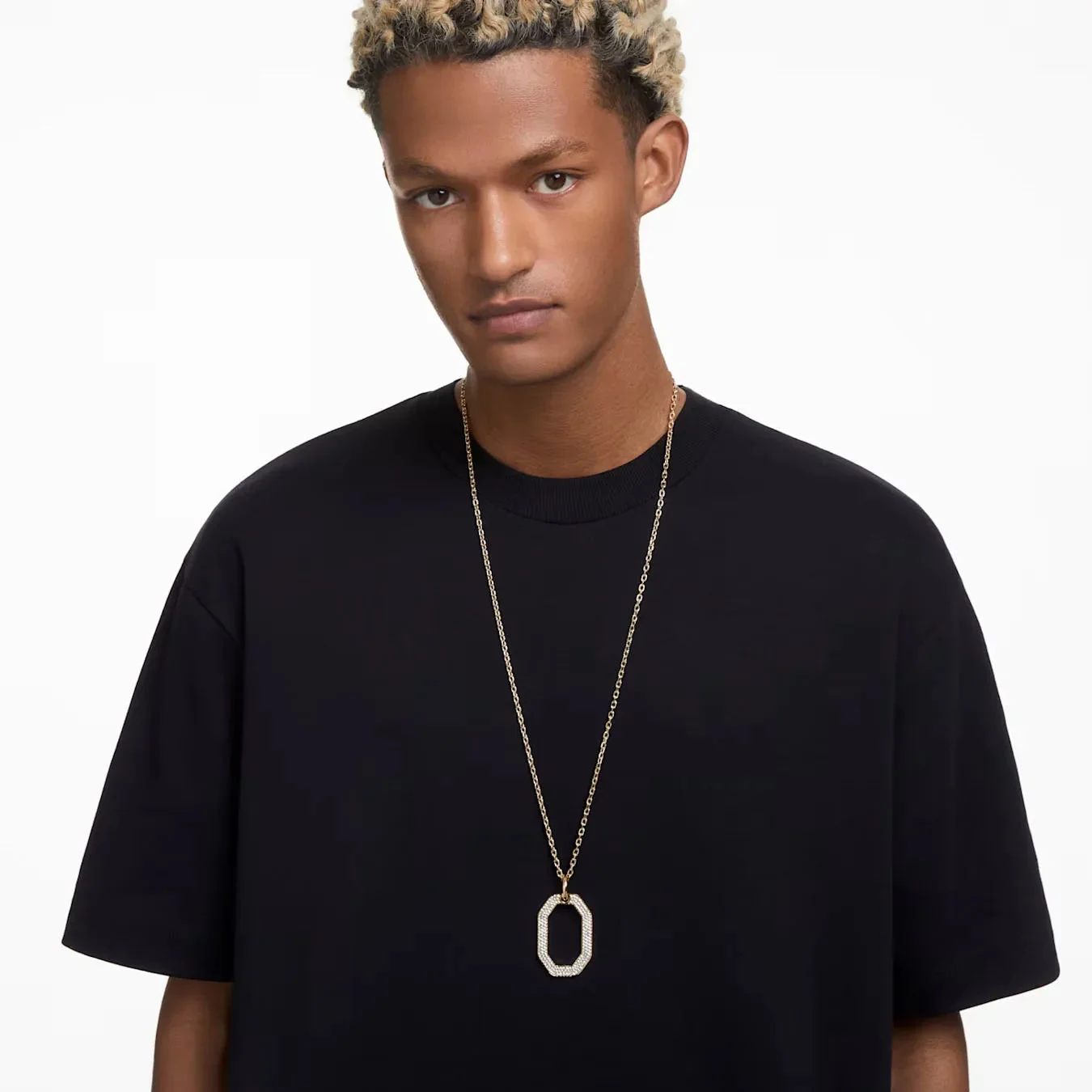 SVT003 Swarovskis Dextera Crystal Necklace Hoop Earrings Jewelry Sets - ccjewelryacc