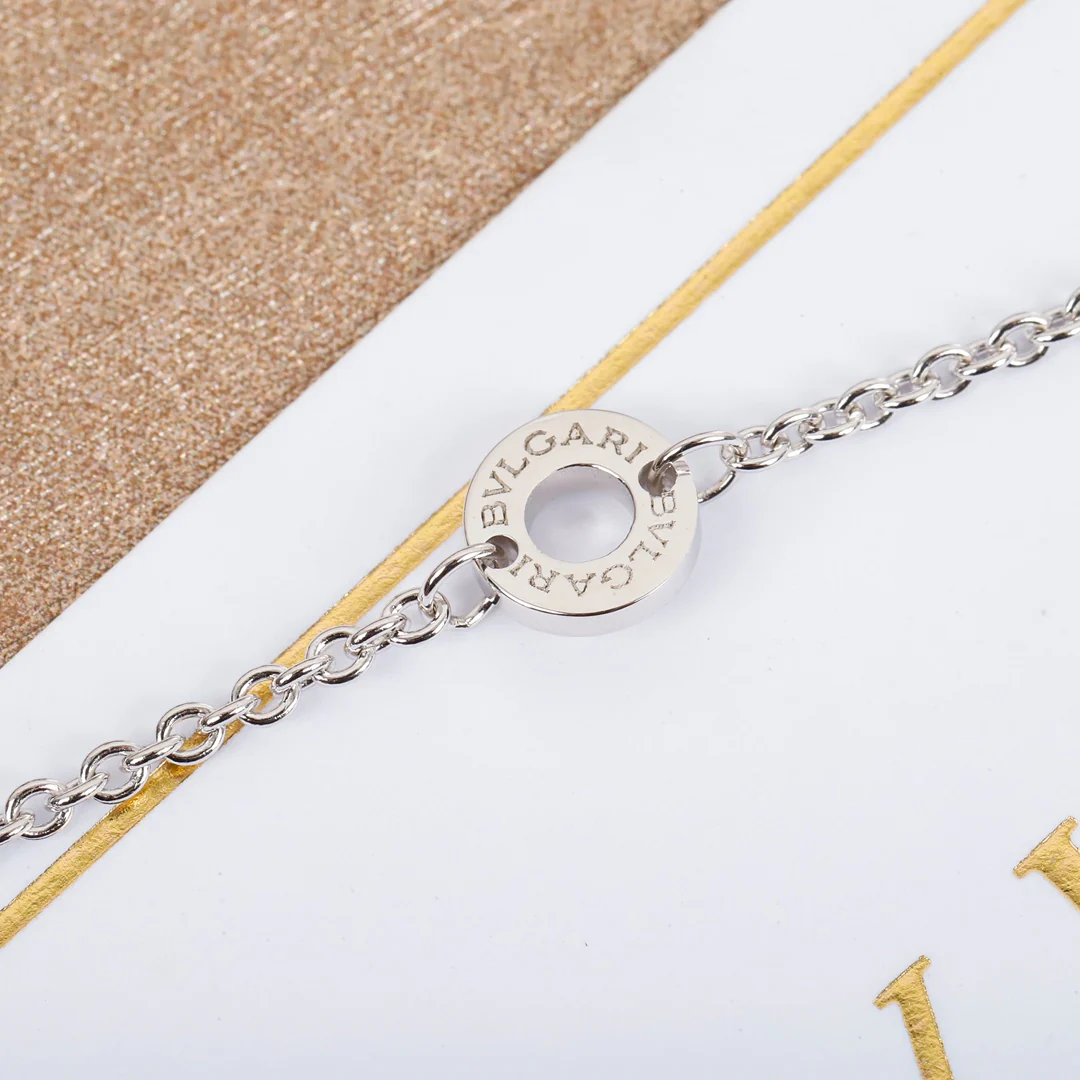 BGNS006 S925 Sterling Silver and diamond B.zero1 necklace - ccjewelryacc