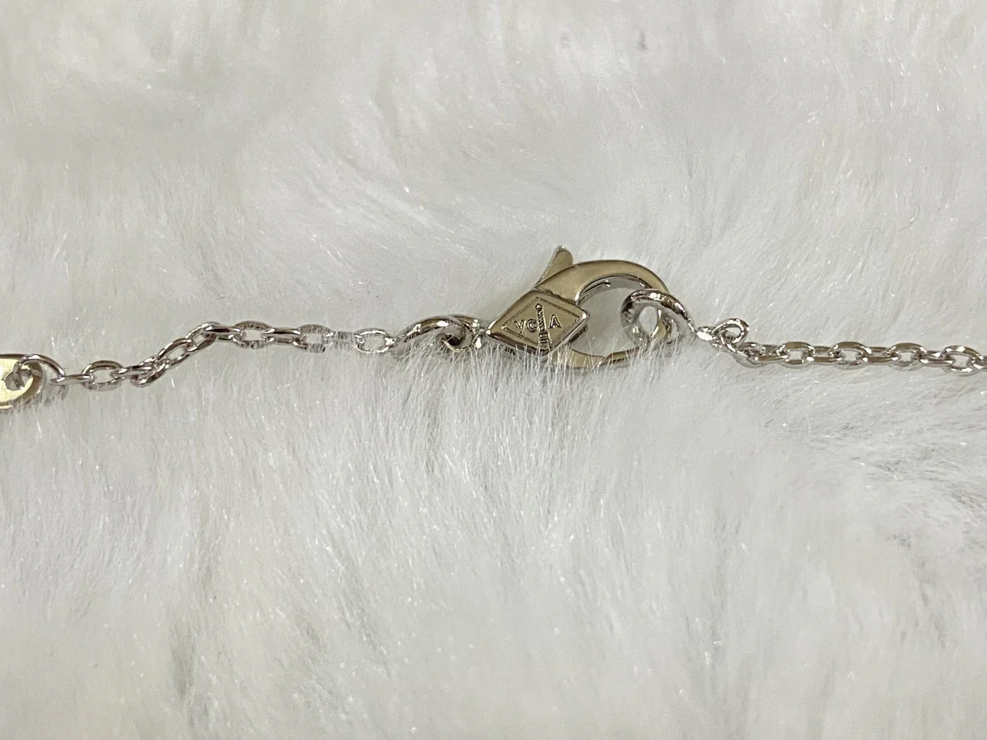 VCN016 1.5cm van cleef alhambra necklace Pietersite - ccjewelryacc