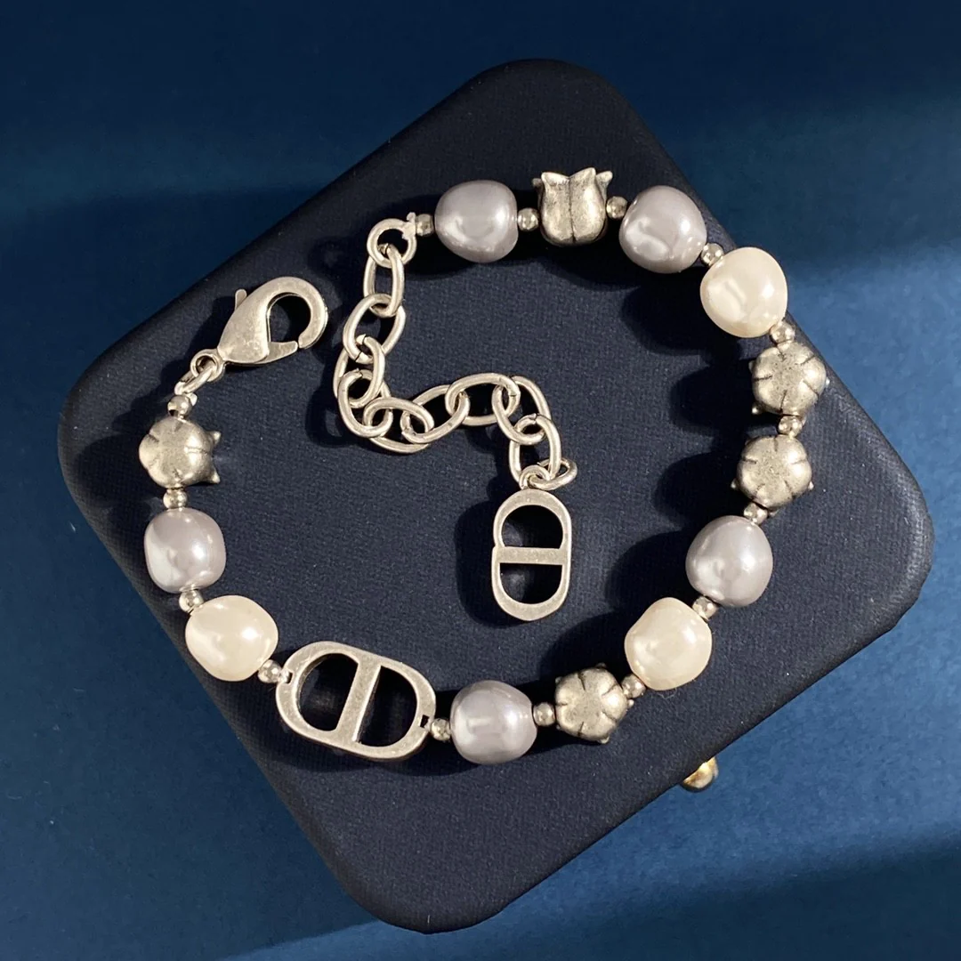 CDT036 Designer Jewelry set CD Necklace CD Bracelet For Women - ccjewelryacc