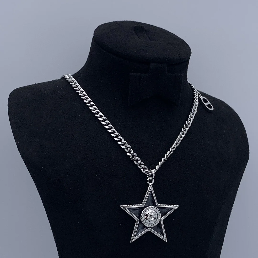 CDN077 High Quality CD Choker Necklace - ccjewelryacc