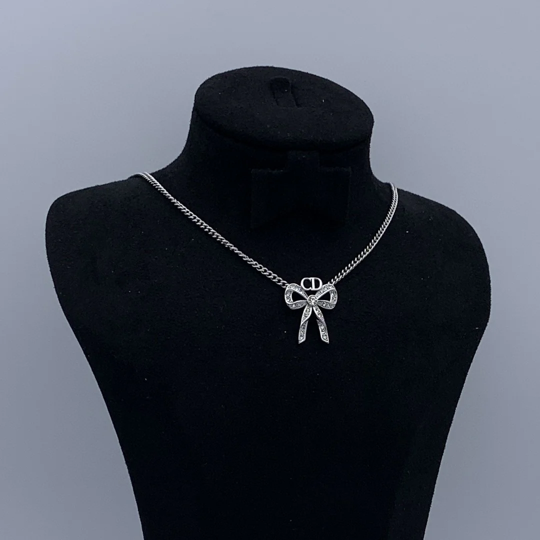CDN268 High quality Luxury Designer CD Women Pendant Necklace - ccjewelryacc