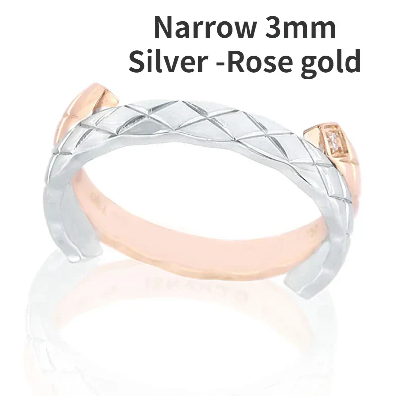 CCR8004 COCO Crush Ring High Quality Cc Ring Titanium Steel 14k Gold Plating - ccjewelryacc