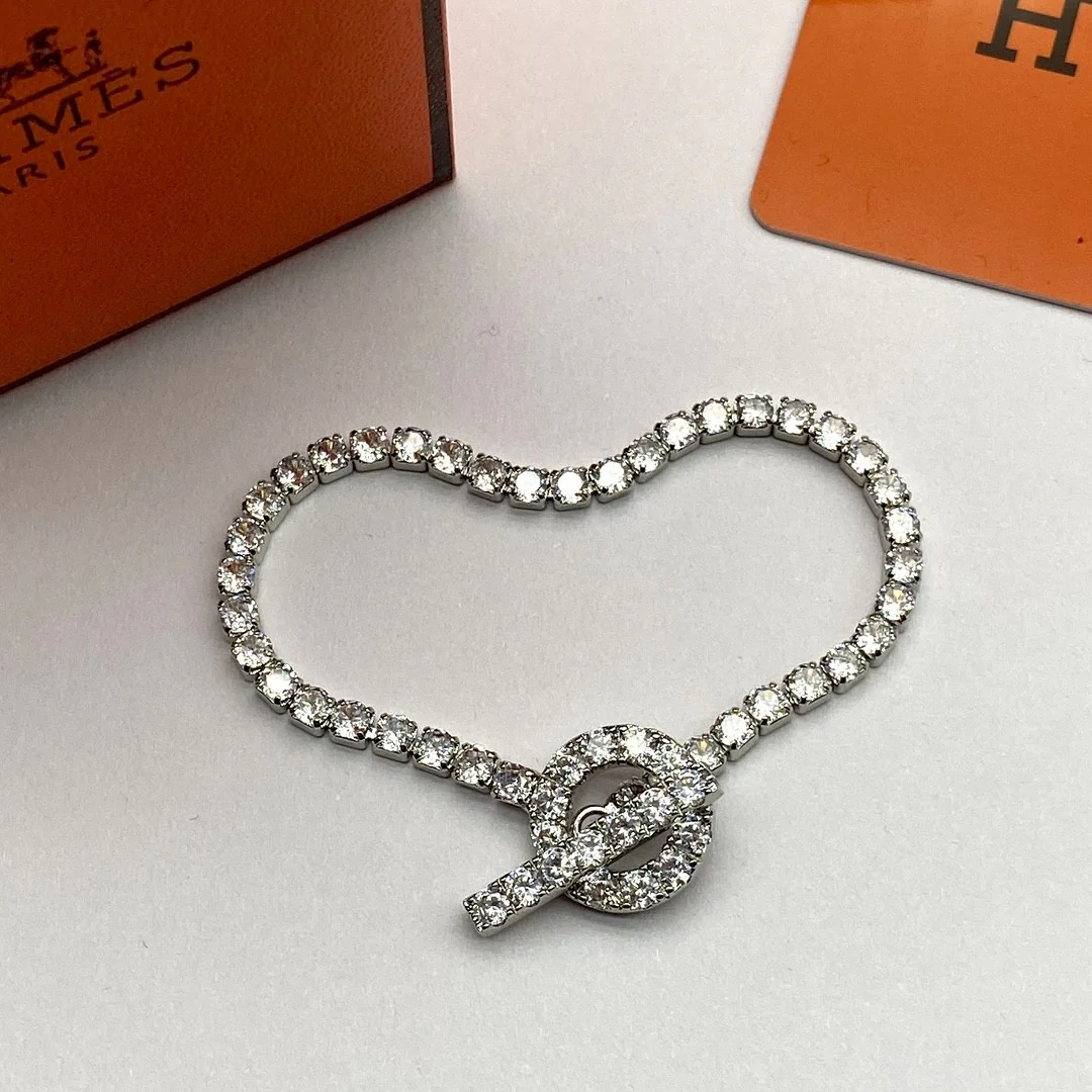High Quality designer Jewelry set OT buckle Necklace Bracelet earring ring HMT002S - ccjewelryacc