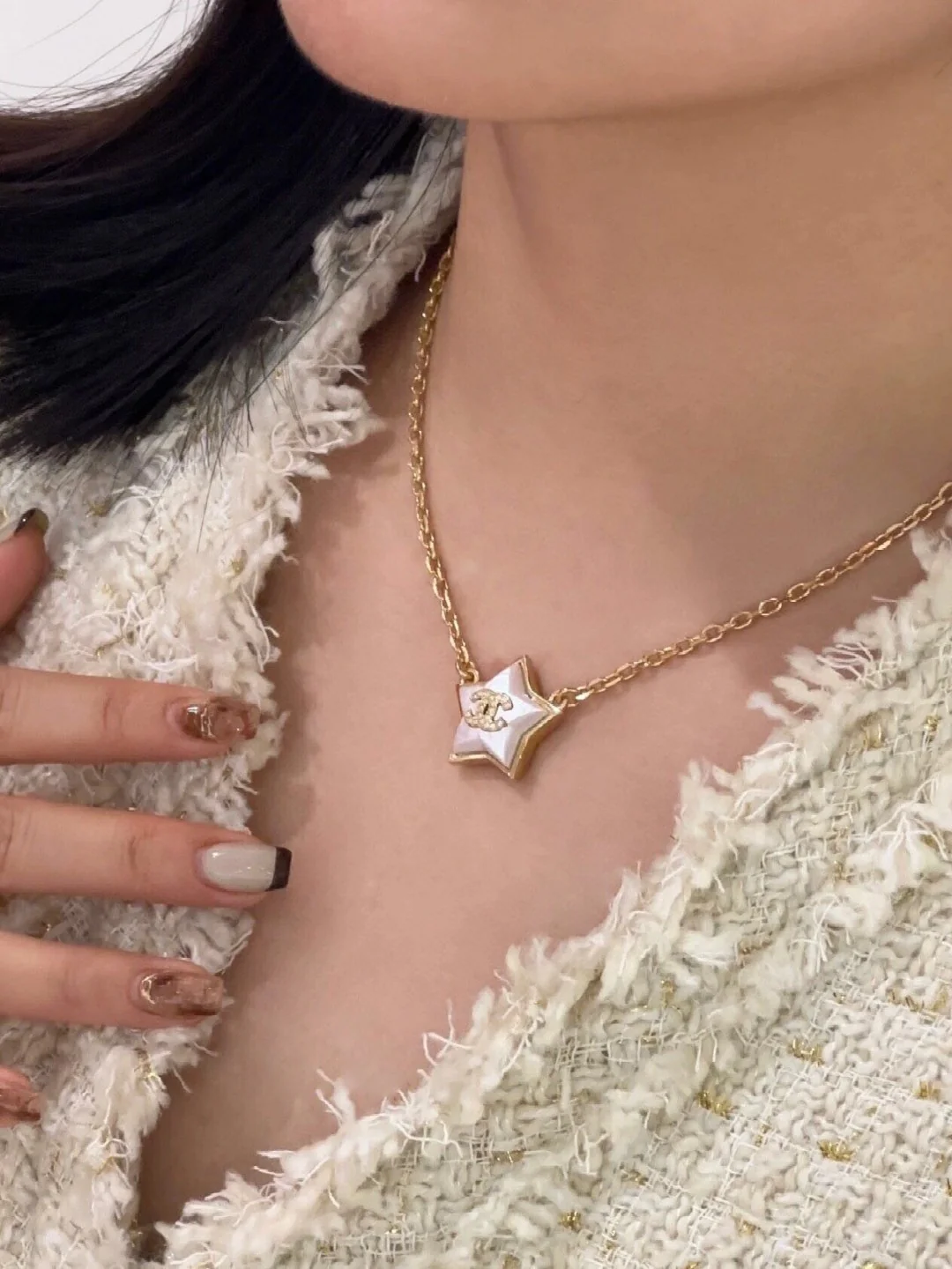 CCN072 CC 24C Star pendant Necklace - ccjewelryacc