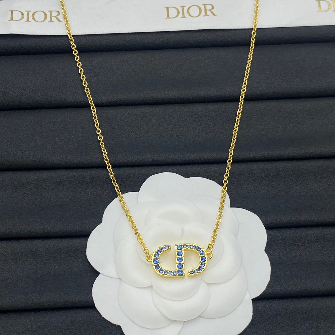 CDN326 Petit CD Necklace for Women - ccjewelryacc