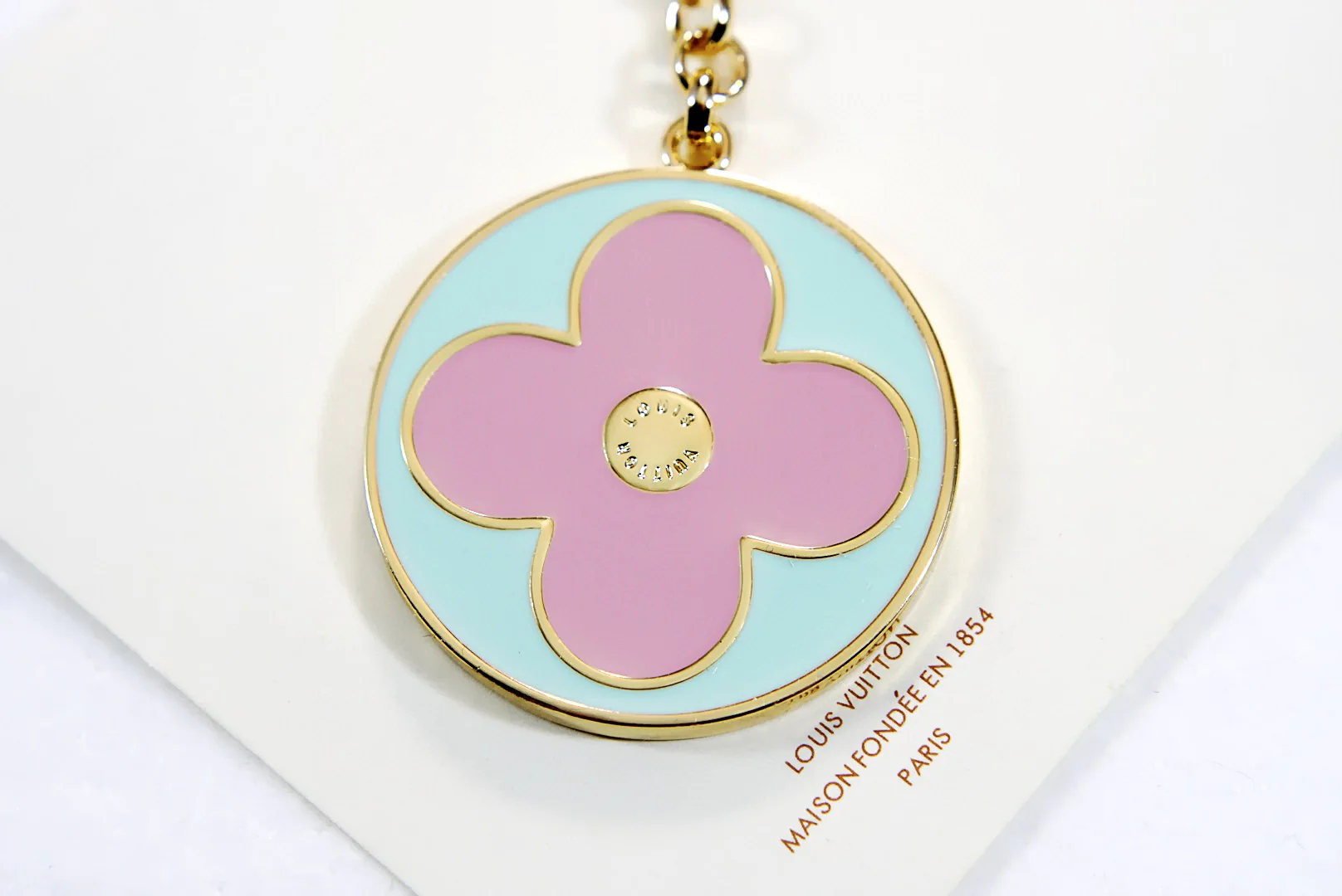 LVK089 Luxury designer Chromatic Keychain M69571 - ccjewelryacc