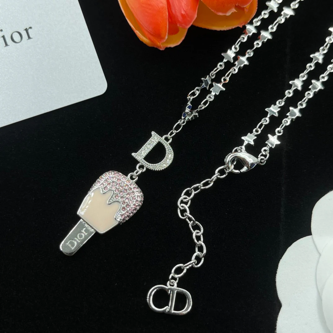 CDN114 High quality CD choker Necklace - ccjewelryacc