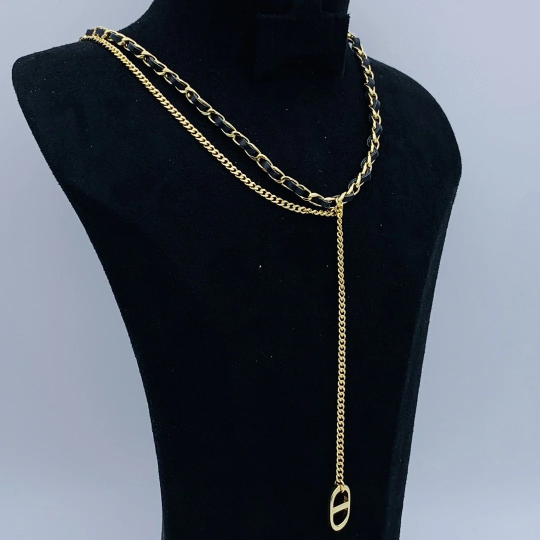 CDN083 High Quality CD Choker Necklace - ccjewelryacc