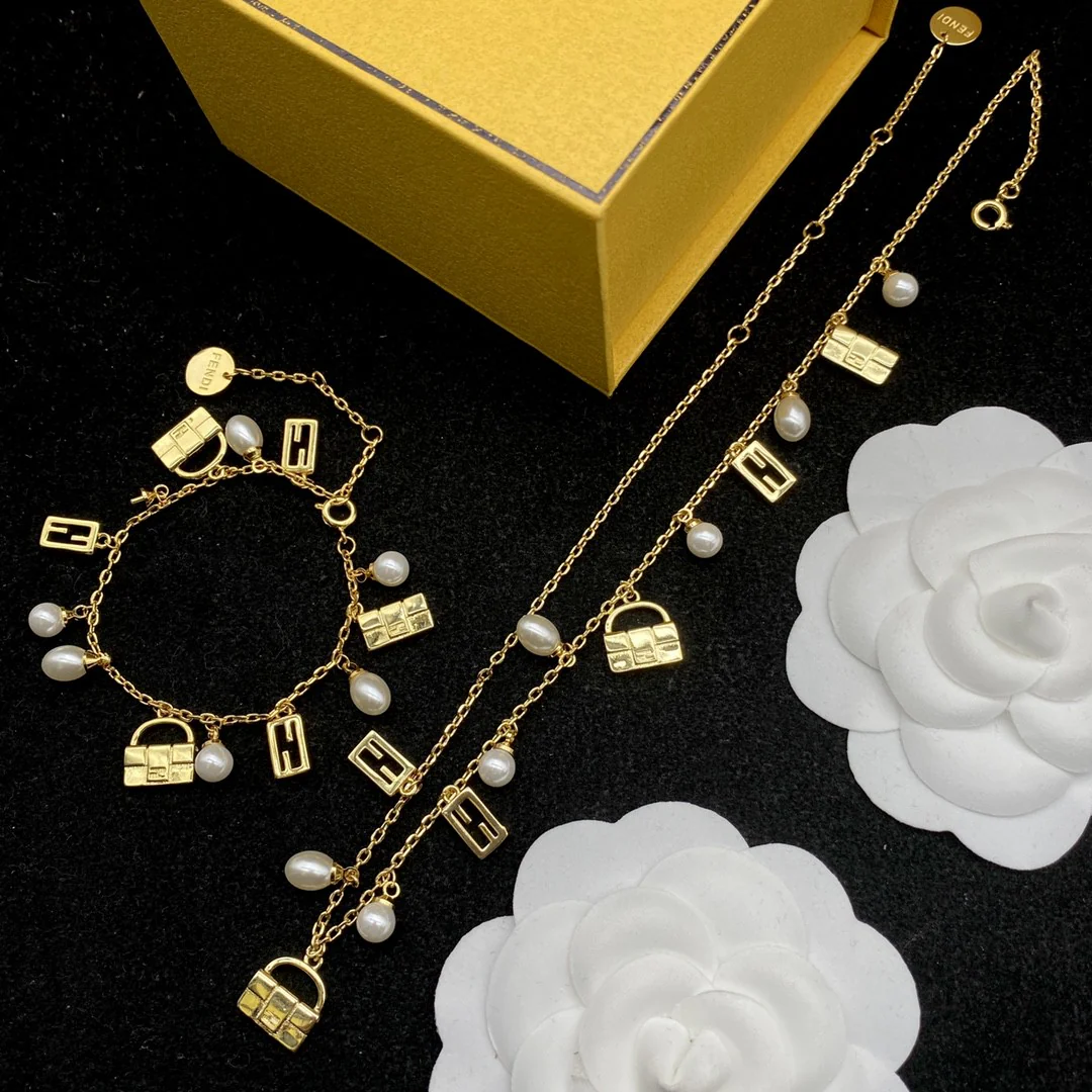 FDN010 High quality FD Necklace Bracelet - ccjewelryacc