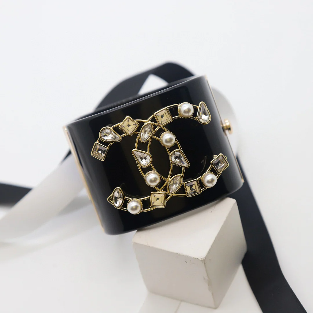 CCS071 cc acrylic cuff bracelet - ccjewelryacc
