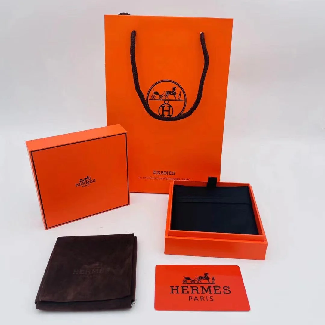HMZ001 Hermes Top Quality K Gold series Jewelry Package Box for Necklace, Ring Bracelet  Gift Package Box Shopping Bag - ccjewelryacc