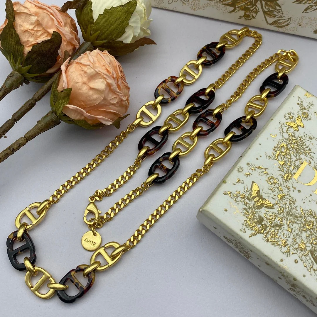 CDL003 High quality CD Sweater Necklace - ccjewelryacc