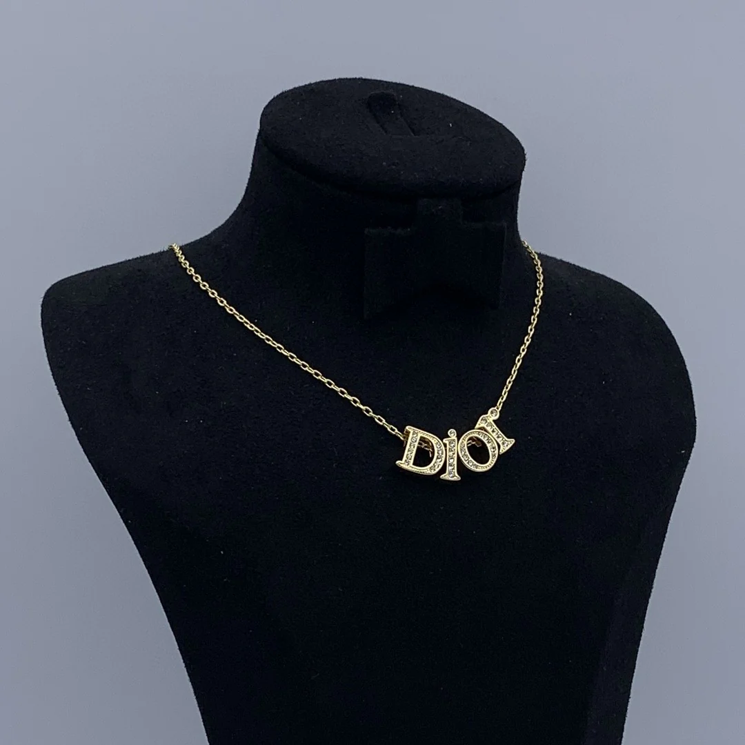 CDN266 High quality Luxury Designer CD Women Necklace - ccjewelryacc