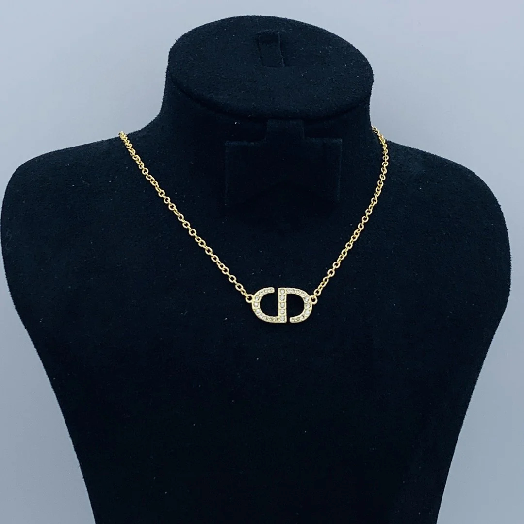 CDN322 Petit CD Necklace for Women - ccjewelryacc