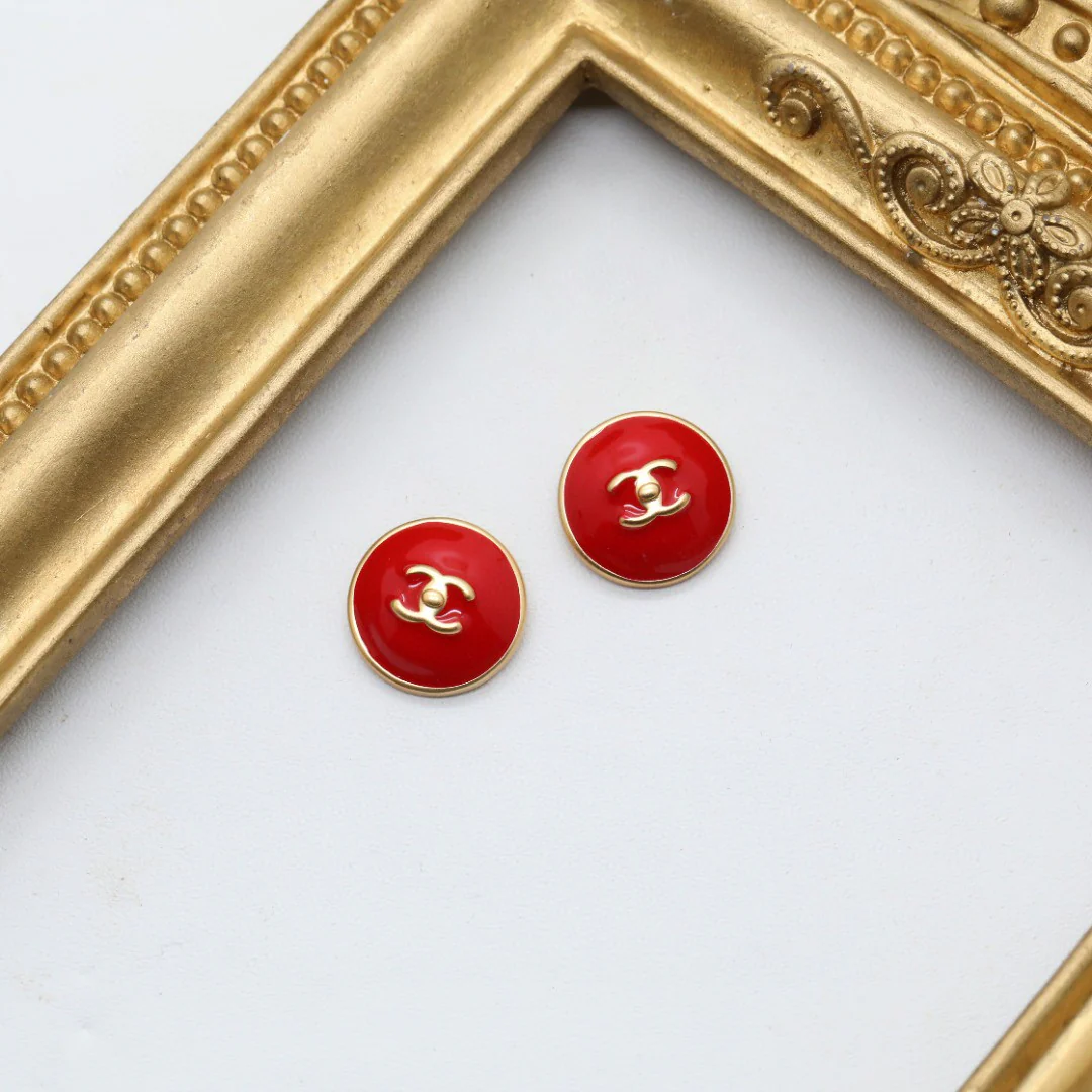 CCE472 High Quality Vintage CC earring - ccjewelryacc