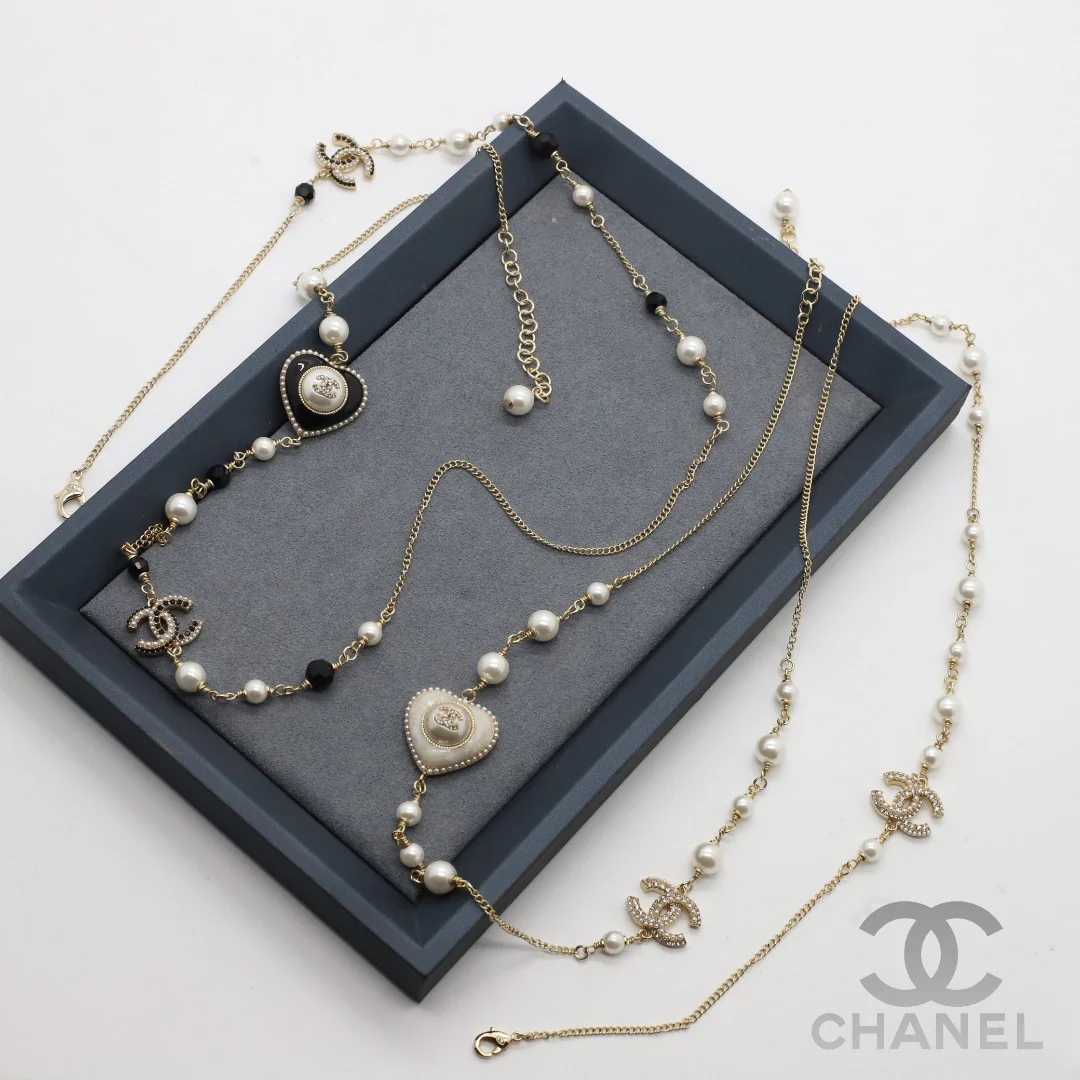 CCL254 CC Long Chain Necklace sweater chain - ccjewelryacc