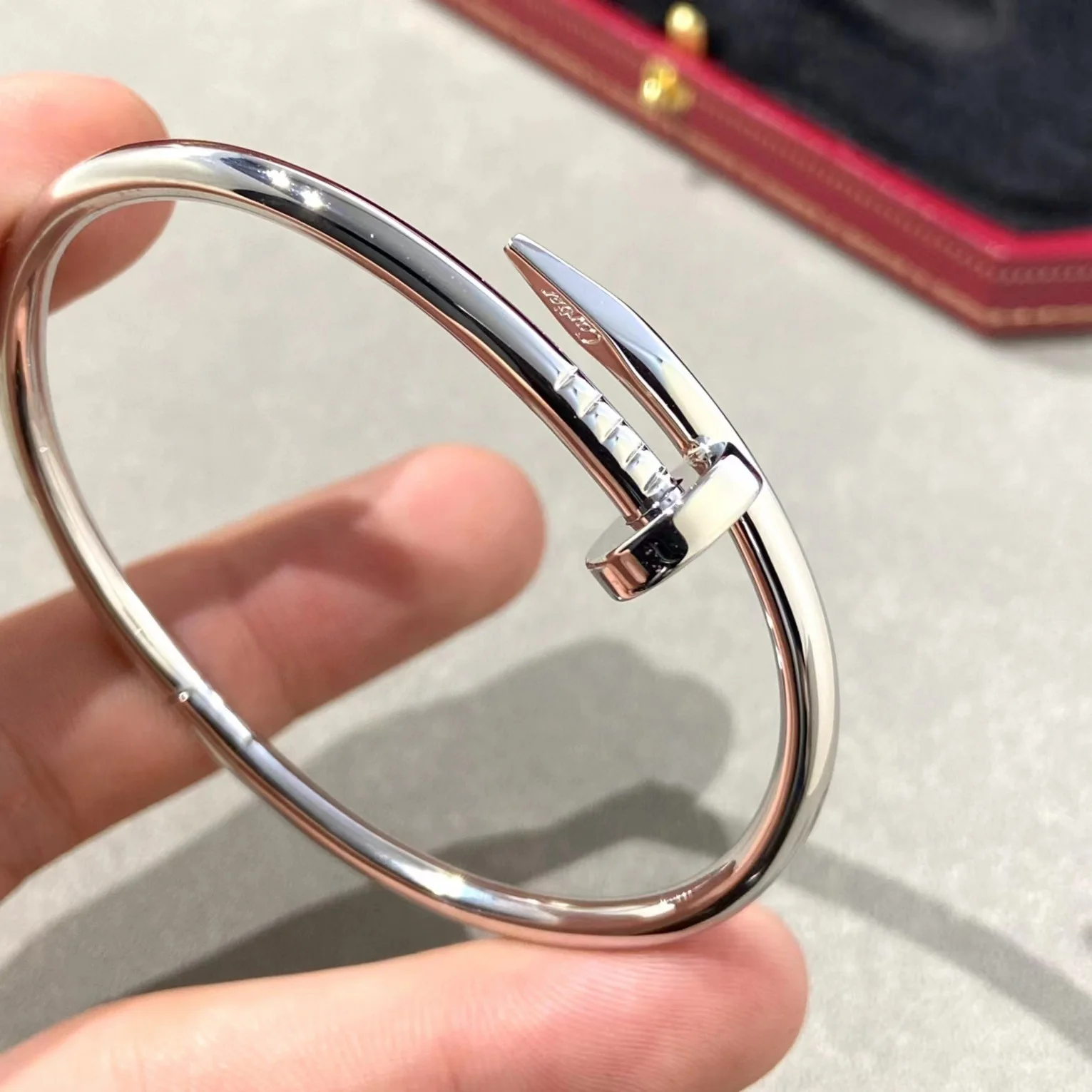 KB8001 High Version High Quality Nail Bangle Bracelet for Women men - ccjewelryacc