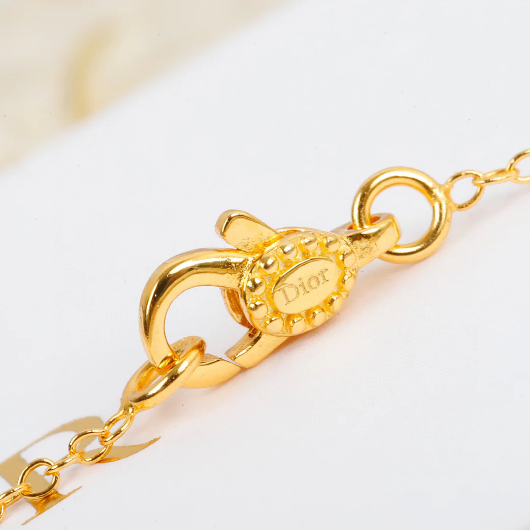 CDN308 Top quality CD Rose des Vents eight-pointed star Necklace For Women - ccjewelryacc