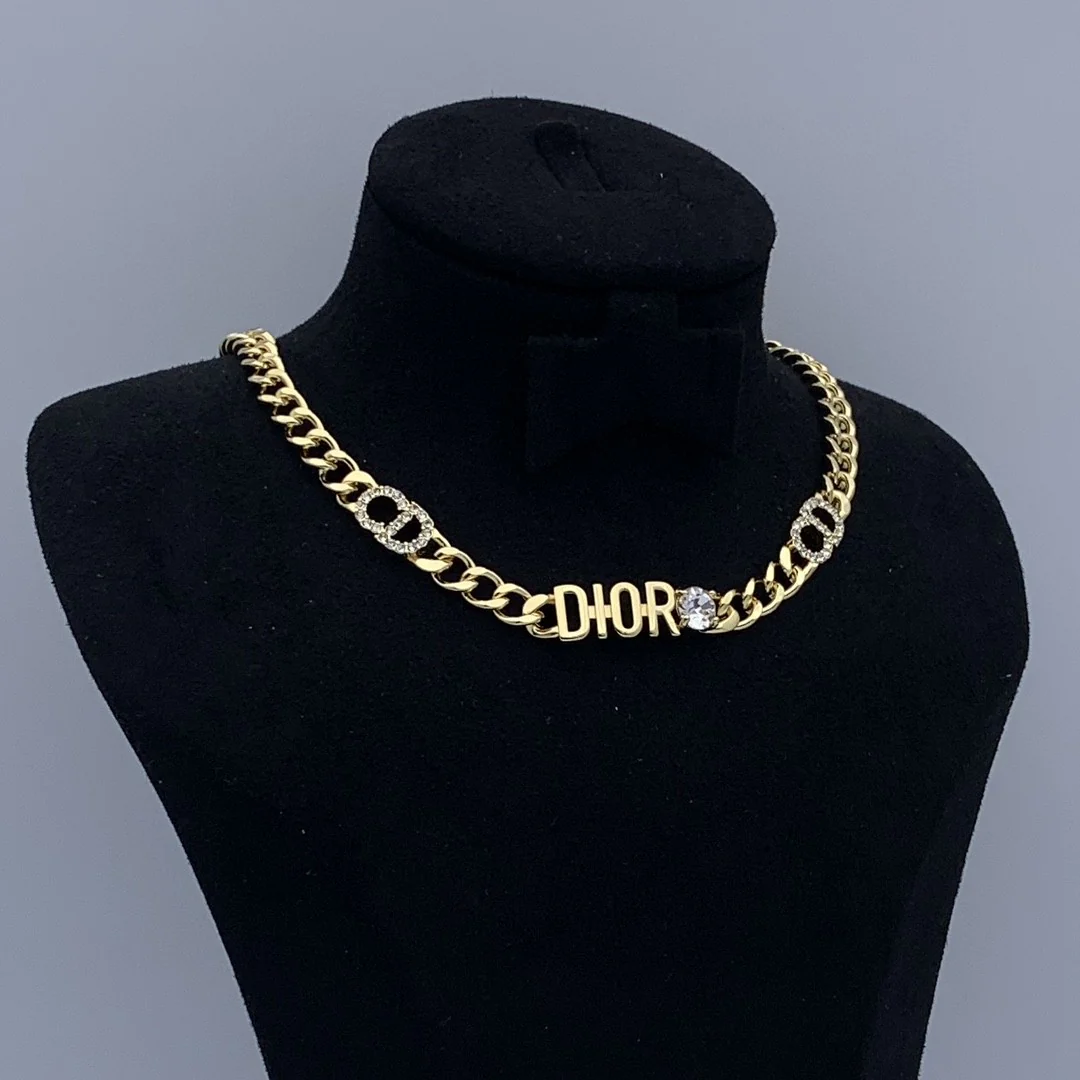 CDN264 High quality Luxury Designer CD Women Necklace - ccjewelryacc