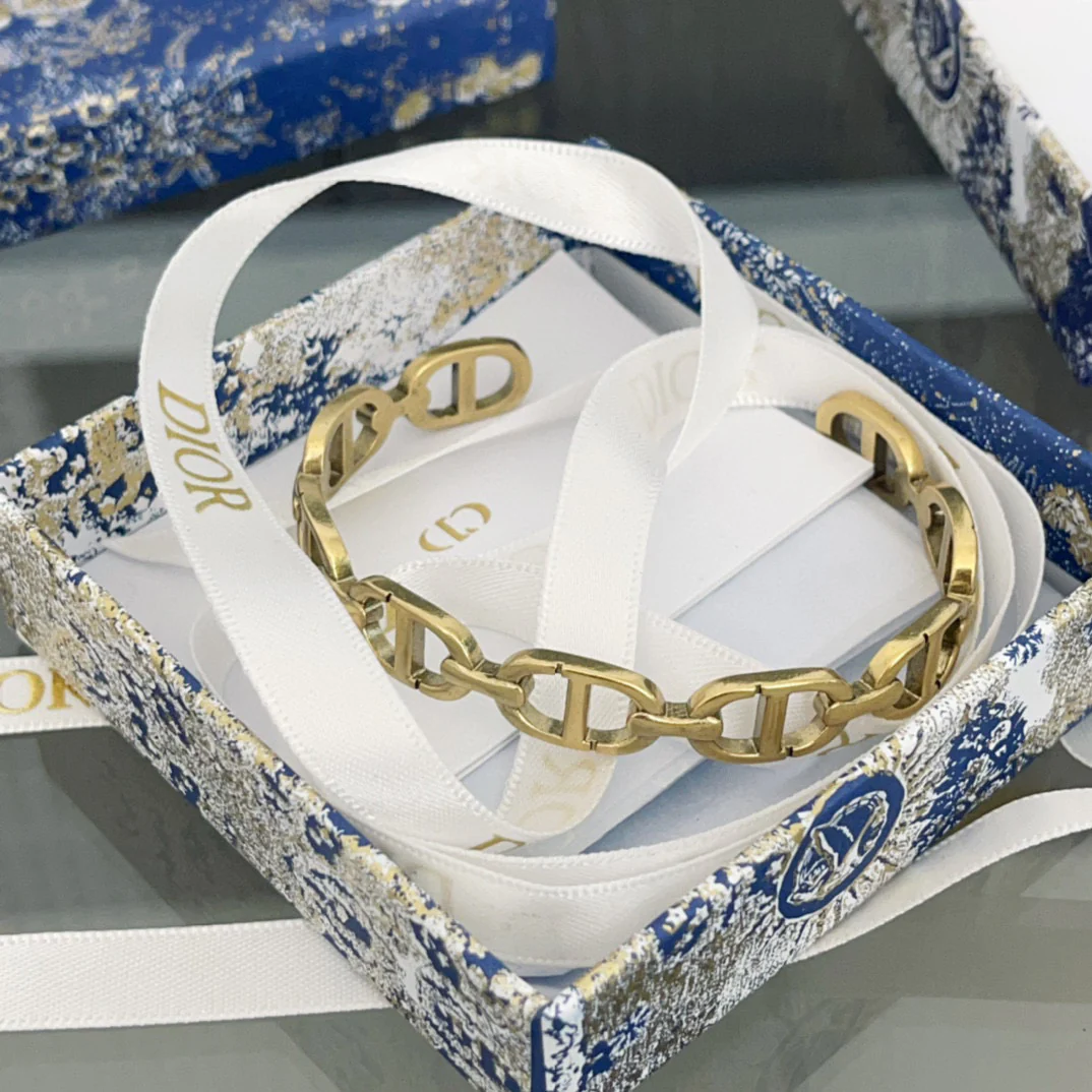 CDS006 Dior cd icon chain link bracelet - ccjewelryacc