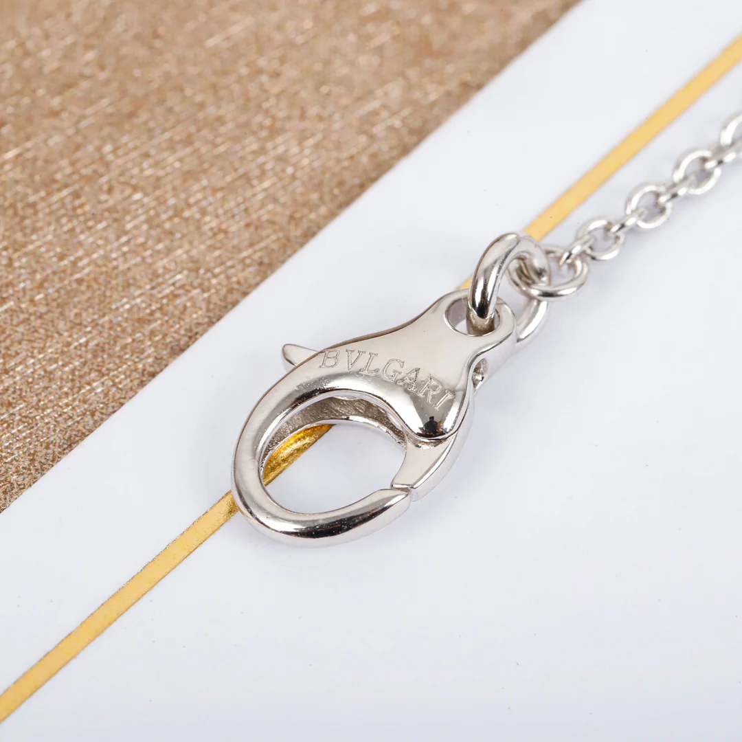 BGNS006 S925 Sterling Silver and diamond B.zero1 necklace - ccjewelryacc