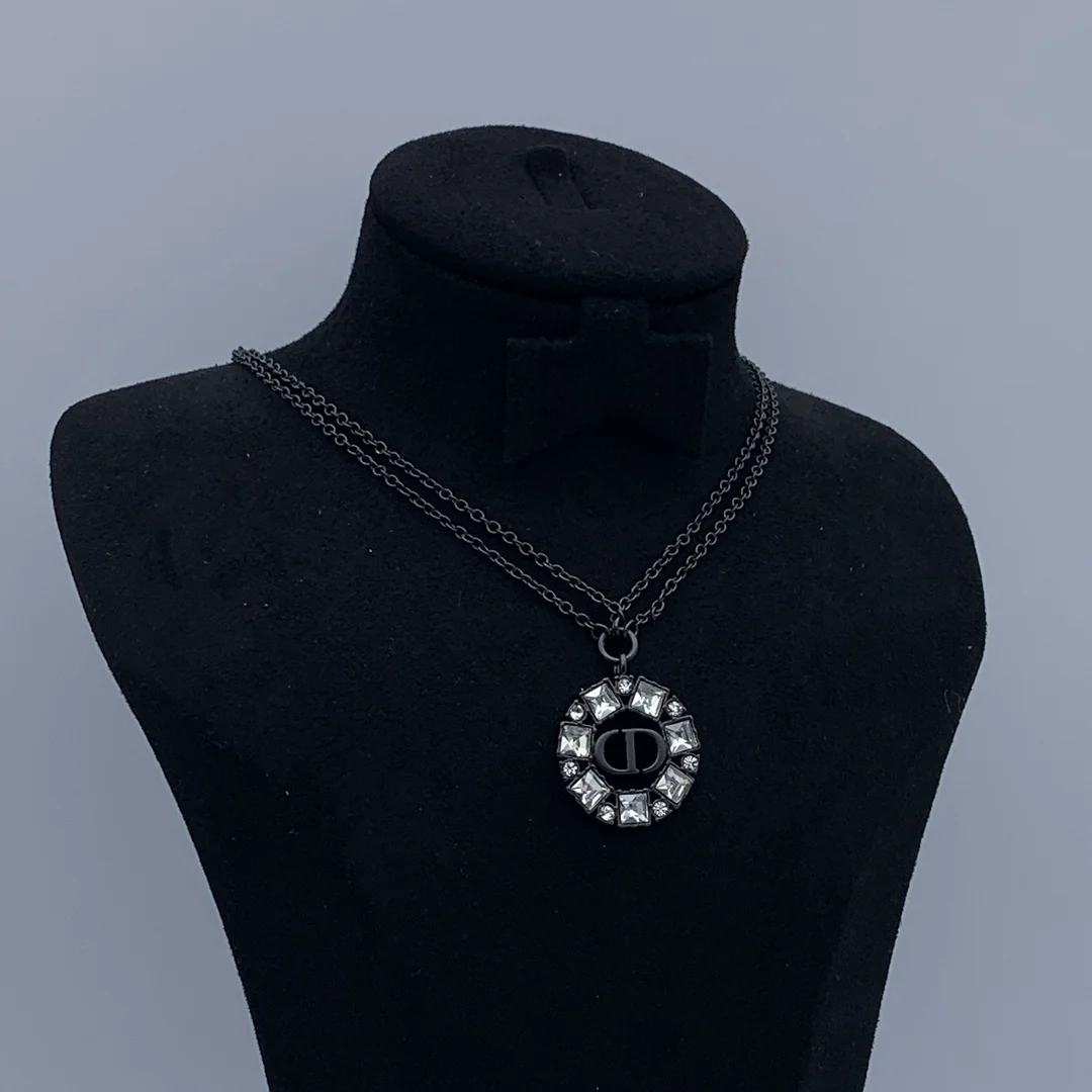 CDN273 High quality Luxury Designer CD Women Pendant Necklace - ccjewelryacc