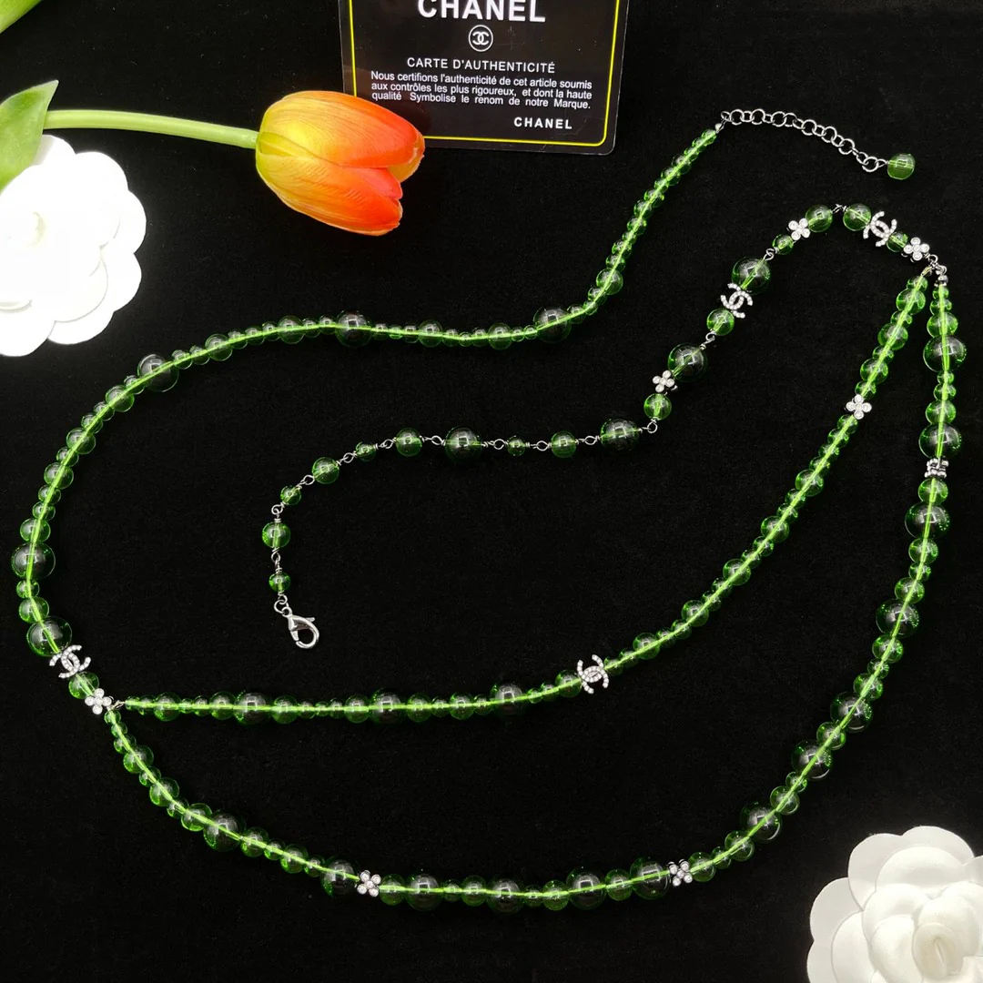 CCW043 CC long chain cc waist chain sweater chain - ccjewelryacc