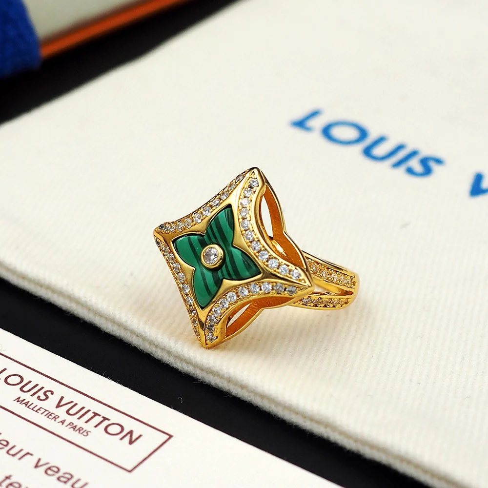 LVR003 LV Ever Blossom Ring - ccjewelryacc