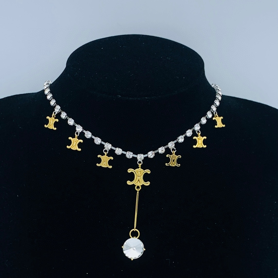 CLN023 High quality designer Choker Necklace for women - ccfashionjewelry