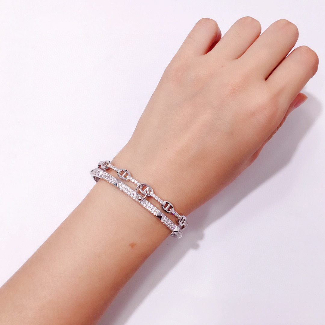 HMS036 Mona Cuff bracelet - ccjewelryacc