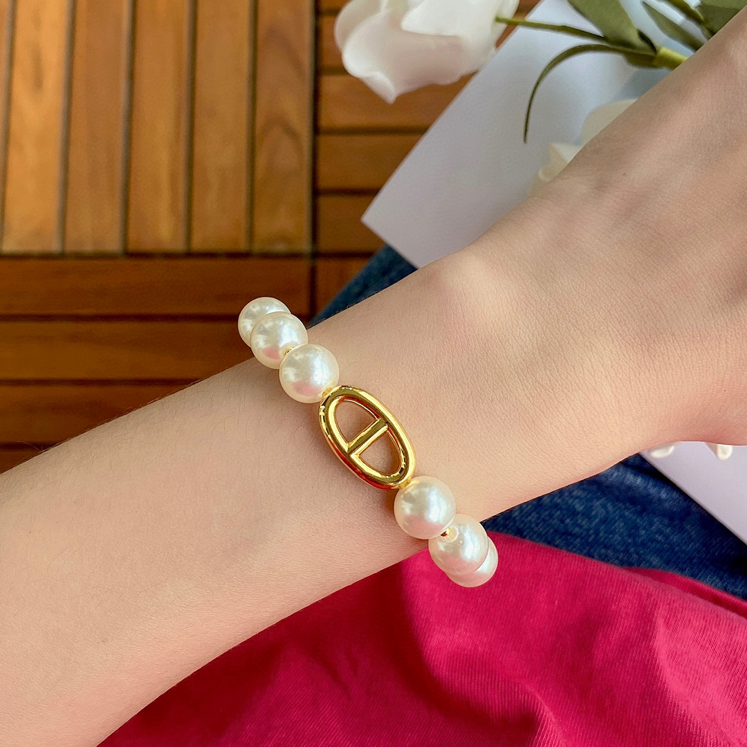 High Quality pig nose designer Jewelry set Necklace Bracelet HMT005 - ccjewelryacc