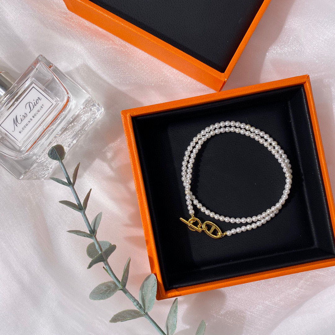 High Quality pig nose designer Jewelry set Necklace Bracelet HMT004 - ccjewelryacc