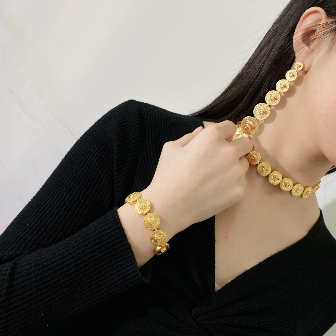 VSS009 Versace medusa bracelet - ccjewelryacc