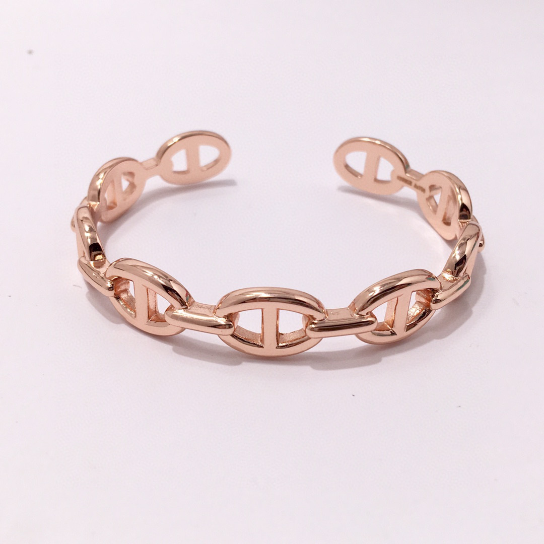 HMS039 H Bangle Bracelet - ccjewelryacc