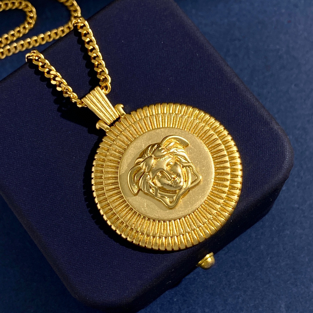 VSN041 Versace pendant necklace - ccjewelryacc