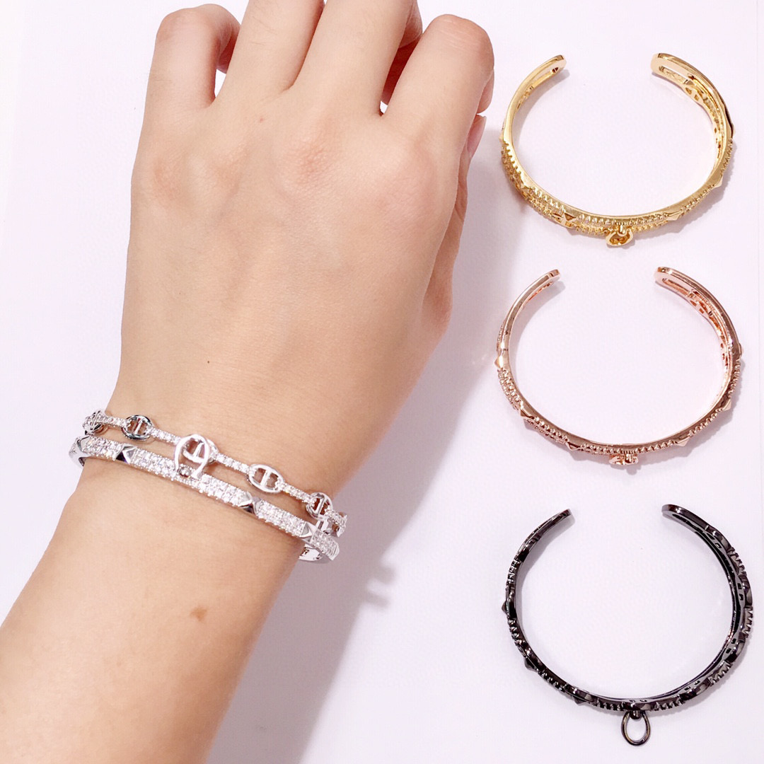 HMS036 Mona Cuff bracelet - ccjewelryacc