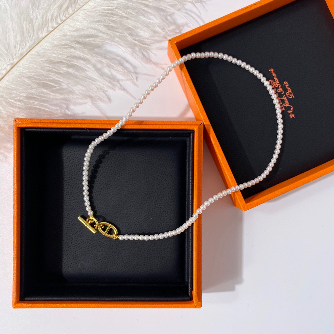 High Quality pig nose designer Jewelry set Necklace Bracelet HMT004 - ccjewelryacc