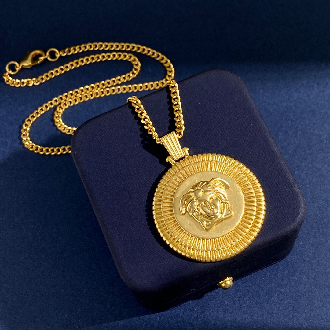 VSN041 Versace pendant necklace - ccjewelryacc