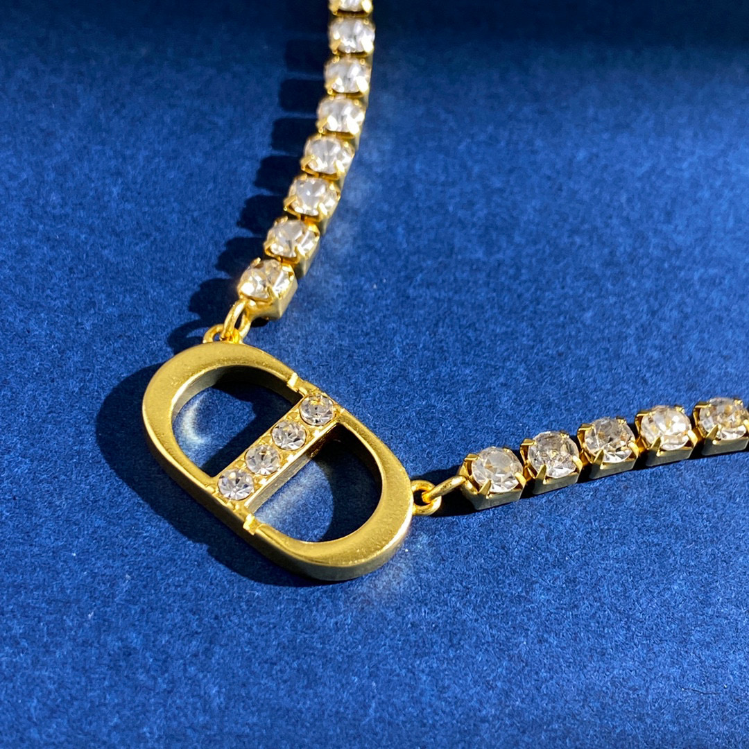 CDN335 Petit CD Necklace for Women - ccjewelryacc