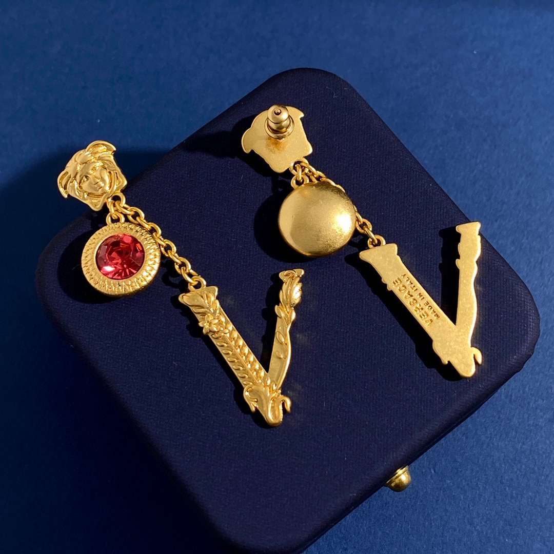 VSE054 Versace virtus earrings - ccjewelryacc
