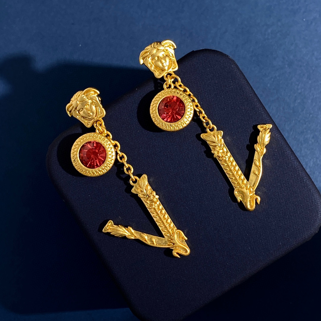 VSE054 Versace virtus earrings - ccjewelryacc