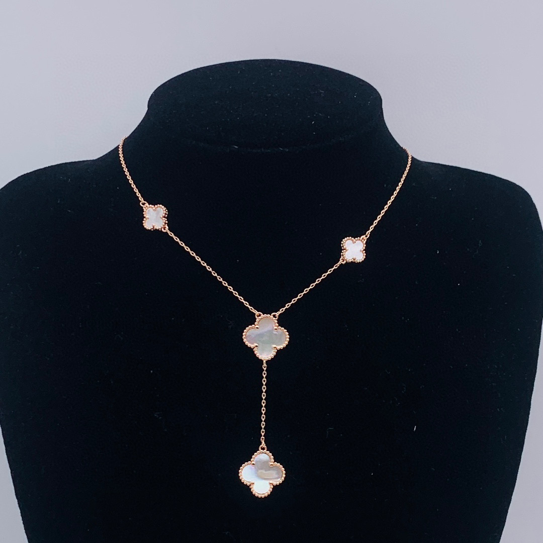 VCN048 Vca alhambra necklace - ccjewelryacc