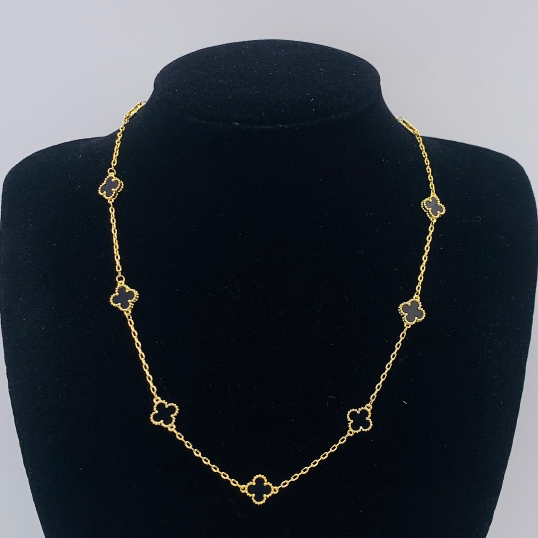 VCN060 Mini VCA Alhambra necklace 10 Motif - ccjewelryacc