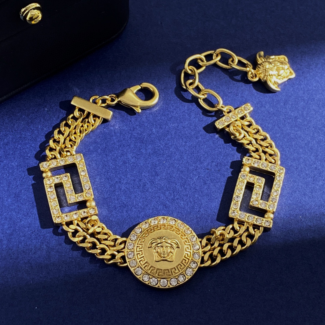 VSS021 Versace medusa Grecamania bracelet - ccjewelryacc